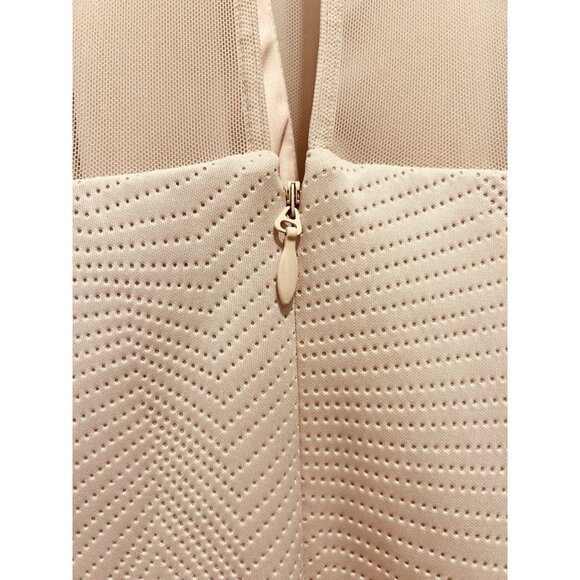 Guess Womens Mini Dress Size 8 Illusion Mesh Y2K Party Cocktail Fit & Flare - Picture 12 of 15